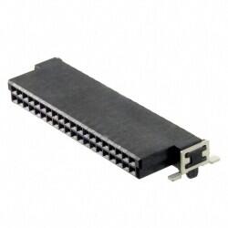 40 Position Receptacle Connector 0.050