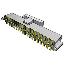 40 Position Receptacle Connector Surface Mount - Samtec Inc. (1)