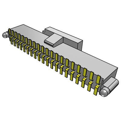 40 Position Receptacle Connector Surface Mount - 2
