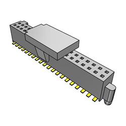 40 Position Receptacle Connector Surface Mount - Samtec Inc.