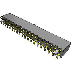 40 Position Receptacle Connector Surface Mount - 2