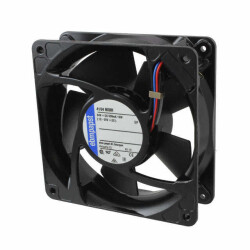 Fan Tubeaxial 24VDC Square - 119mm L x 119mm H Ball 147.1 CFM (4.12m³/min) 2 Terminals - ebm-papst Inc.