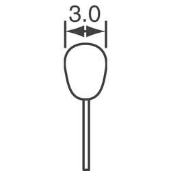 4.19MHz Ceramic Resonator Built in Capacitor 15pF ±0.2% 30 Ohms -20°C ~ 80°C Through Hole - 3