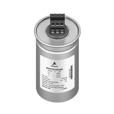 42 µF Film Capacitor 850V Polypropylene (PP), Metallized Radial, Can - 1