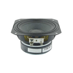 4.21 Ohms Full Range Speaker 30 W 120 Hz ~ 20 kHz Top Round, Square Frame - Peerless by Tymphany
