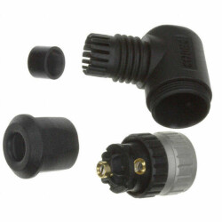 5 Position Circular Connector Plug, Female Sockets Screw - Amphenol CONEC