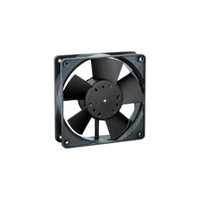 Fan Tubeaxial 12VDC Square - 119mm L x 119mm H Ball 100.1 CFM (2.80m³/min) 3 Wire Leads - 1