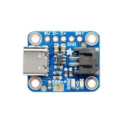 Adafruit Micro-Lipo Charger for LiPoly Batt with USB Type C Jack - Adafruit Industries LLC