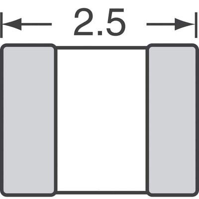 4.7 µH Shielded Multilayer Inductor 1.1 A 138mOhm Max 1008 (2520 Metric) - 3