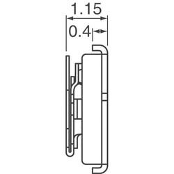 4.7 kOhms 0.1W, 1/10W J Lead Surface Mount Trimmer Potentiometer Carbon 1 Turn Top Adjustment - Thumbnail