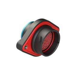 47 Position Circular Connector Receptacle Housing Panel Mount - Amphenol Sine Systems Corp