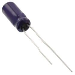 47 µF 35 V Aluminum Electrolytic Capacitors Radial, Can 2000 Hrs @ 85°C - Panasonic Electronic Components (1)