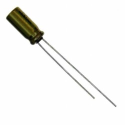 47 µF 25 V Aluminum Electrolytic Capacitors Radial, Can 2000 Hrs @ 85°C - Nichicon