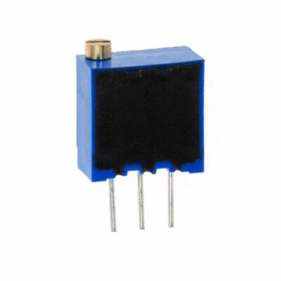 470 Ohms 0.5W, 1/2W PC Pins Through Hole Trimmer Potentiometer Cermet 23.0 Turn Side Adjustment - 1