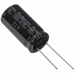 470 µF 100 V Aluminum Electrolytic Capacitors Radial, Can 10000 Hrs @ 105°C - Rubycon