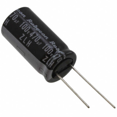 470 µF 100 V Aluminum Electrolytic Capacitors Radial, Can 10000 Hrs @ 105°C - 1