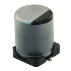 470 µF 10 V Aluminum Electrolytic Capacitors Radial, Can - SMD 160mOhm @ 100kHz 2000 Hrs @ 105°C - Panasonic Electronic Components