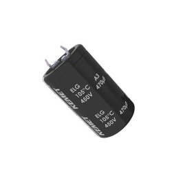 470 µF 250 V Aluminum Electrolytic Capacitors Radial, Can - Snap-In 2000 Hrs @ 105°C - KEMET