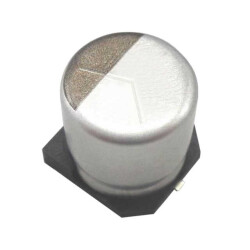 470 µF 25 V Aluminum Electrolytic Capacitors Radial, Can - SMD 80mOhm @ 100kHz 2000 Hrs @ 105°C - Chemi-Con