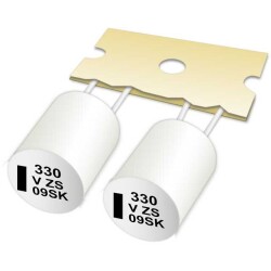 470 µF 35 V Aluminum - Polymer Capacitors Radial, Can 14mOhm 4000 Hrs @ 125°C - 1