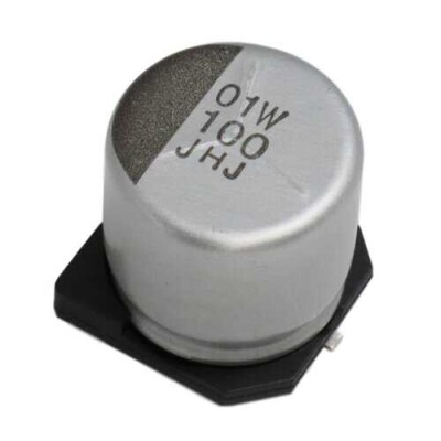 470 µF 35 V Aluminum - Polymer Capacitors Radial, Can - SMD 16mOhm 4000 Hrs @ 125°C - 1