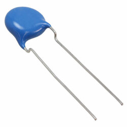 4700 pF ±20% 400VAC Ceramic Capacitor Y5V (F) Radial, Disc - KEMET