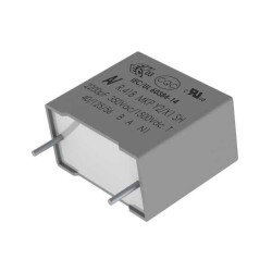 4700 pF Film Capacitor 350V 1500V (1.5kV) Polypropylene (PP), Metallized Radial - KEMET