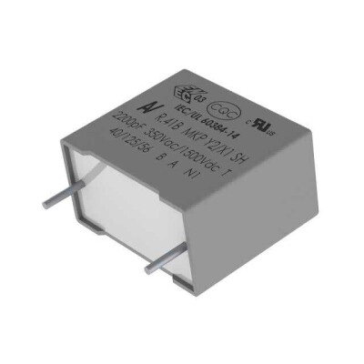 4700 pF Film Capacitor 350V 1500V (1.5kV) Polypropylene (PP), Metallized Radial - 1