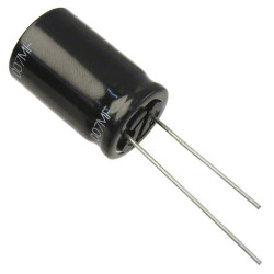 4700 µF 16 V Aluminum Electrolytic Capacitors Radial, Can 10000 Hrs @ 105°C - Panasonic Electronic Components