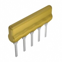 470k Ohm ±2% 200mW Power Per Element Bussed 4 Resistor Network/Array ±100ppm/°C 5-SIP - Bourns Inc.