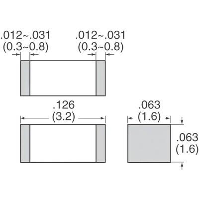 4.7µF ±10% 25V Seramik Kapasitör / Kondansatör X7R 1206 (3216 Metrik) - 2