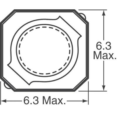 4.7µH Shielded Wirewound Inductor 2A 40mOhm Max Nonstandard - 2