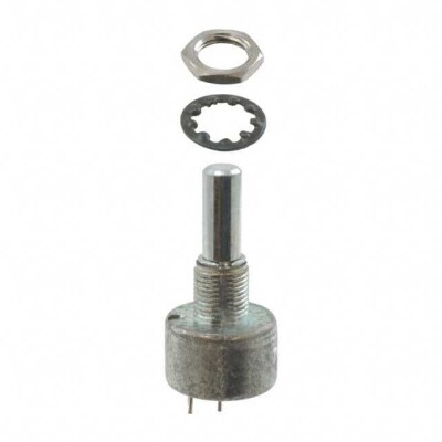 4.7k Ohm 1 Gang Linear Panel Mount Potentiometer 1.0 Turns Cermet 2W PC Pins - 1