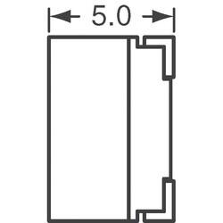 4.7mH @ 100kHz 2 Line Common Mode Choke Surface Mount 20 kOhms @ 1MHz 500mA DCR 750mOhm - 3