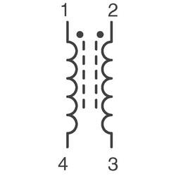 4.7mH @ 100kHz 2 Line Common Mode Choke Surface Mount 20 kOhms @ 1MHz 500mA DCR 750mOhm - 5