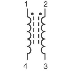 4.7mH @ 100kHz 2 Line Common Mode Choke Surface Mount 20 kOhms @ 1MHz 500mA DCR 750mOhm - 5