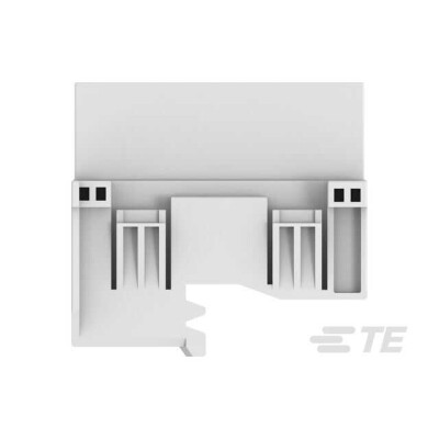 48 Position Rectangular Housing Connector Receptacle White - 3