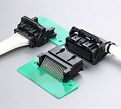 Automotive Connectors 48P ZRO Female Connector Gray Keycode B - JST Sales America Inc.