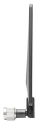4G LTE / 3G / 2G Ultra Wideband Stick Antenna, Connector Mount, 90° N Male - 3