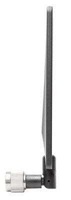 4G LTE / 3G / 2G Ultra Wideband Stick Antenna, Connector Mount, 90° N Male - 3