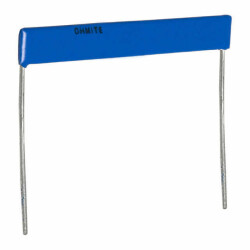 5 GOhms ±1% 2.5W Through Hole Resistor Radial High Voltage, Non-Inductive Thick Film - Ohmite