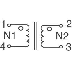 5 µH @ 100 kHz 2 Line Common Mode Choke Surface Mount 500 Ohms @ 130 MHz 5A DCR 5.5mOhm - 3