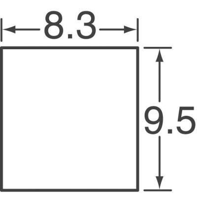 5 µH @ 100 kHz 2 Line Common Mode Choke Surface Mount 500 Ohms @ 130 MHz 5A DCR 5.5mOhm - 5