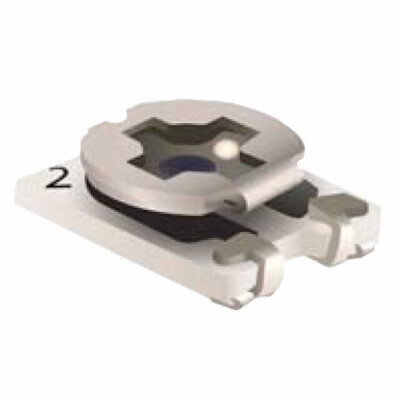 5 kOhms 0.1W, 1/10W J Lead Surface Mount Trimmer Potentiometer Cermet 1.0 Turn Top Adjustment - 1