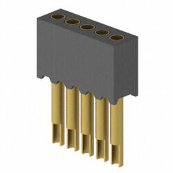 5 Position Receptacle Connector 0.050