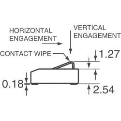 5 Position Spring Compression Contact, Male Connector Surface Mount - Bourns Inc. (1)