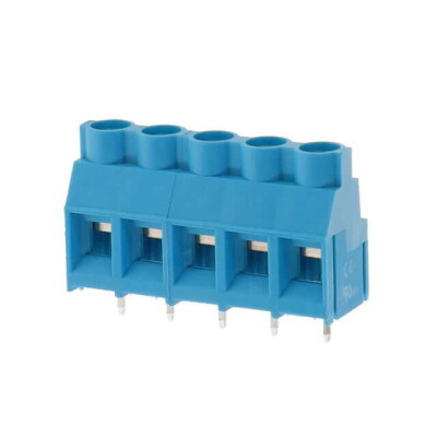 5 Position Wire to Board Terminal Block Horizontal with Board 0.300