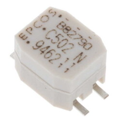 5 µH @ 100 kHz 2 Line Common Mode Choke Surface Mount 1A DCR 60mOhm (Typ) - EPCOS - TDK Electronics