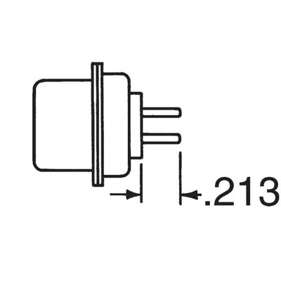 50 Position D-Sub Plug, Male Pins Connector - 3