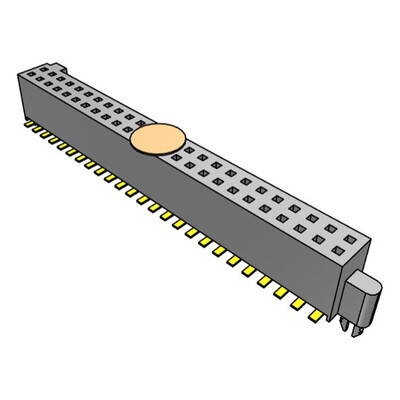 50 Position Receptacle Connector Surface Mount - 1